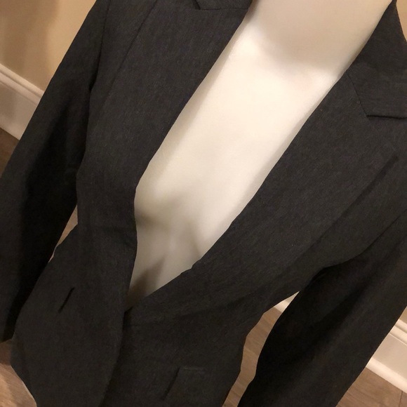 Express Blazer Jacket Size 2 Gray - Picture 2 of 5